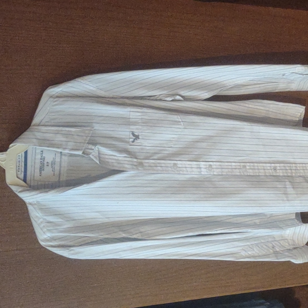 Men's Small American Eagle Vintage Fit Button Down
